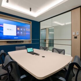 Project: Boston Consulting Group | Revolution 100 with Edge Symmetry doors