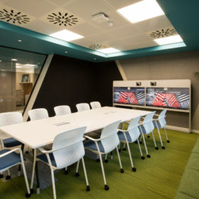 Project: Adobe | Products: Revolution 54 Plus single glazed partition