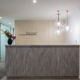 Project: Dechert LLP | Product: Revolution 100 w/ 44mm Timber door