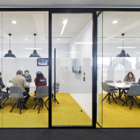 Optima 117 Single Glazed Partition
