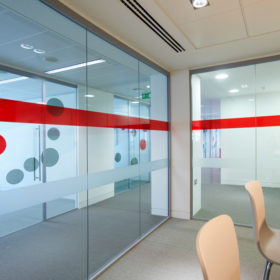 Revolution 54 Single Glazed Partition