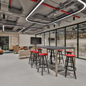 Project: Baker McKenzie | Products: Optima 36 single glazed partitions Axile Clarity doors